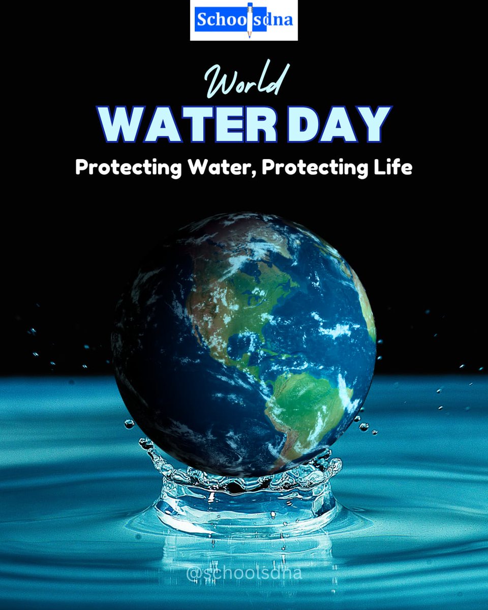 schoolsdna's tweet photo. Water is life! Let's pledge to protect it. Take small steps today to make a big impact tomorrow. 

#WorldWaterDay #WaterConservation #PledgeToSave #SchoolsDNA #SDNA #SD https://t.co/rbMbhtdKUQ