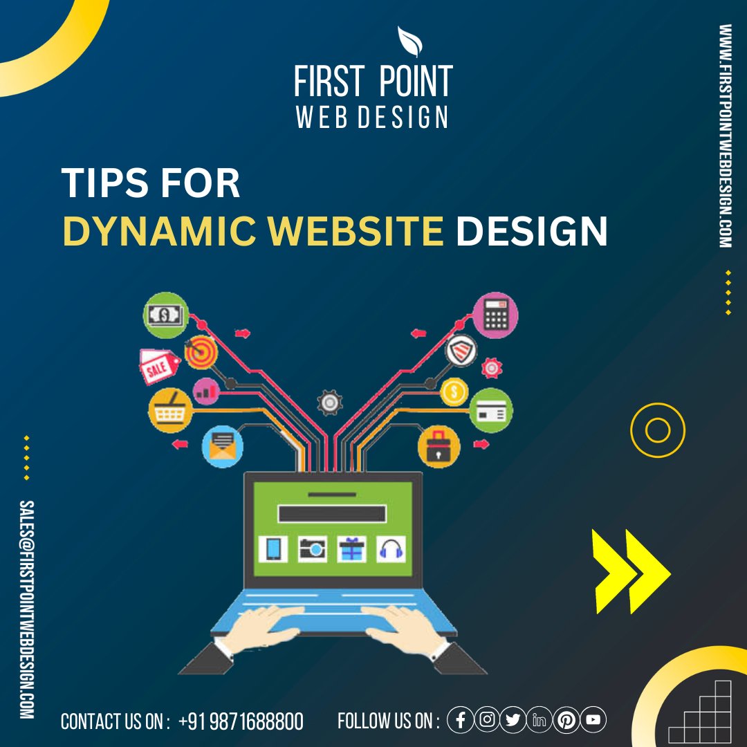 firstpointwebs's tweet image. 🚀 Dynamic Website Design: Fast, Responsive & Engaging!
📲 Need a professional dynamic website? Contact us today!
☎ +91 9871688800
🌐 firstpointwebdesign.com
📧 sales@firstpointwebdesign.com
✅ WhatsApp: Chat Now
Dynamic Website Design|
#dynamicwebdesign #webdesign