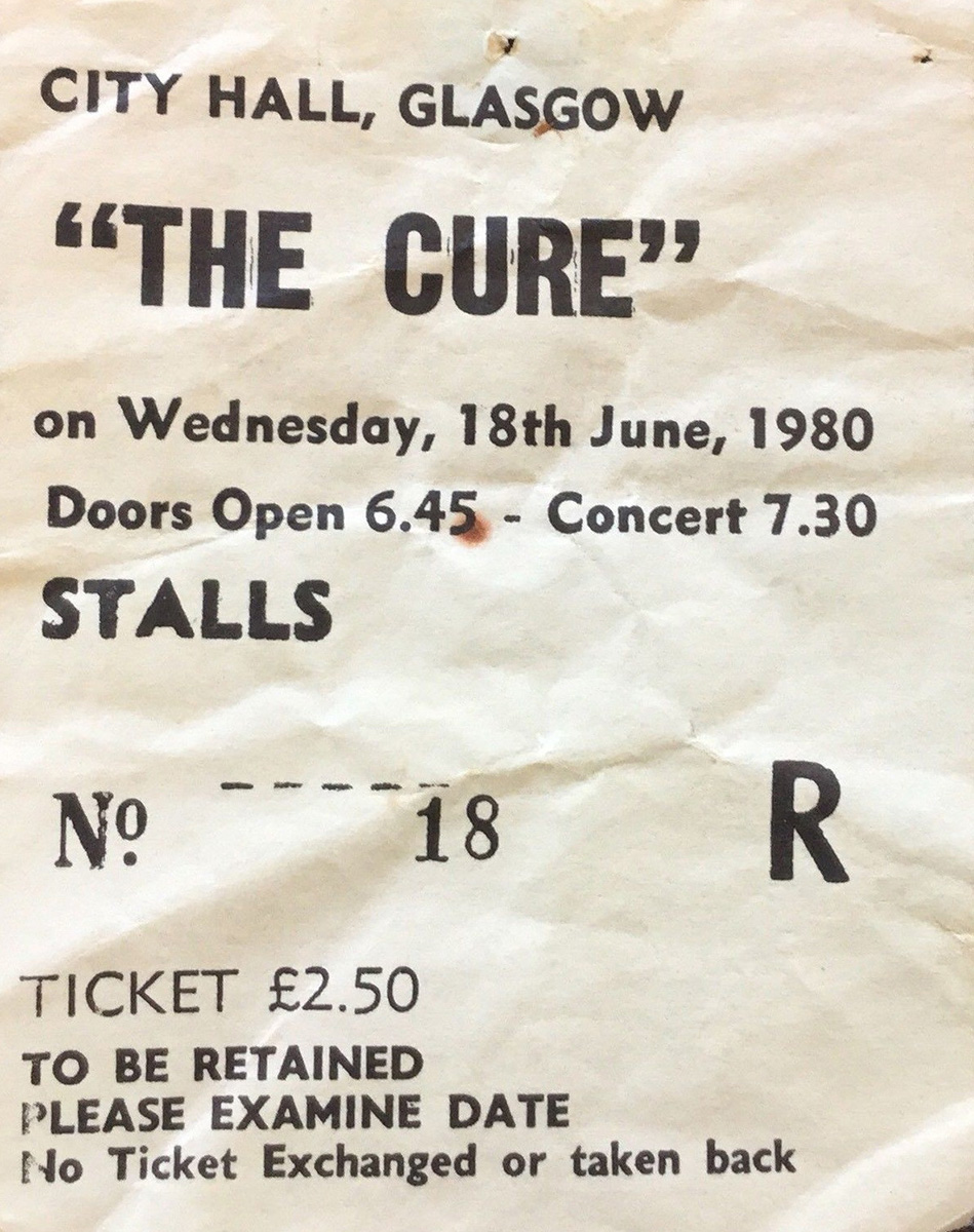 City Hall, Glasgow [18 June 1980]

Photo: Simon Clegg

<a href="/thecure/">The Cure</a> <a href="/RobertSmith/">ROBERT SMITH</a>
