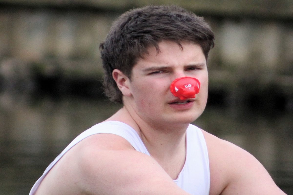 Entering into the spirit of Red Nose Day <a href="/KES_Rowing/">K.E.S. Rowing</a> Friday session