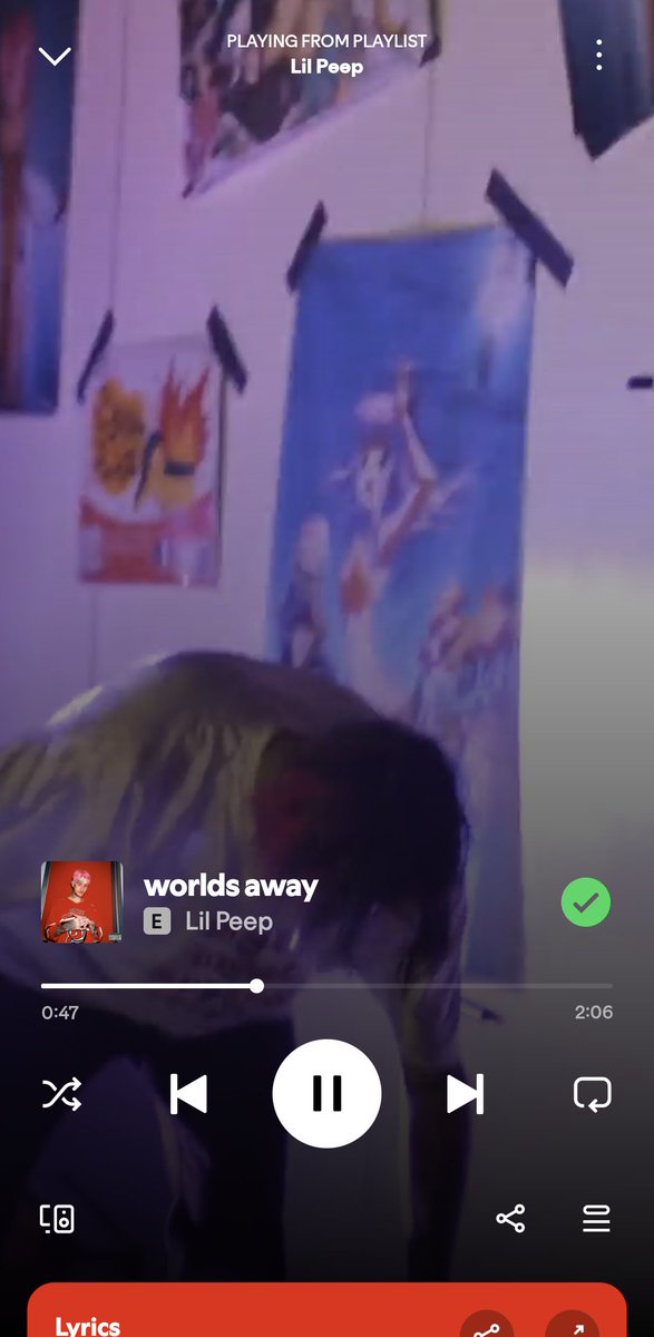 my healer isn't working like it used to back in highschool. still love you peep. rip