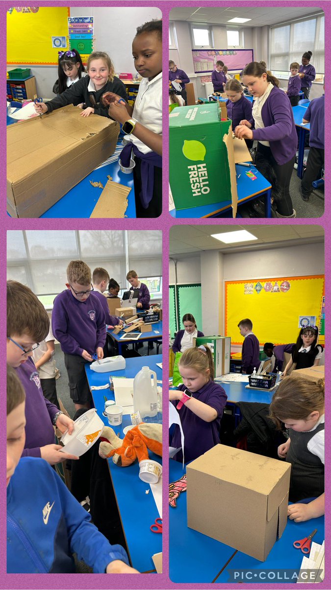 P5Q had lots of fun during STEM week planning, designing and creating a float for the Gala Day. (2/2)