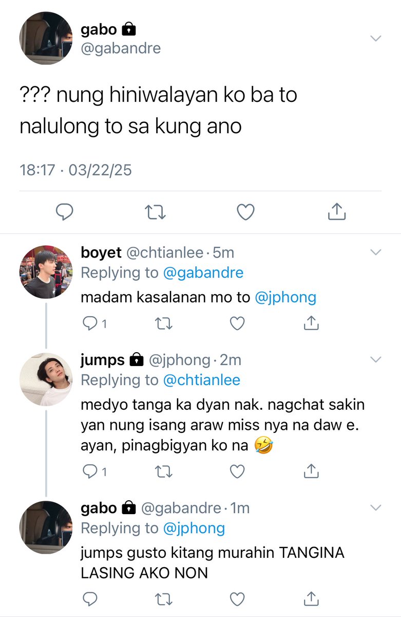 coupofwon's tweet photo. alumni homecoming
— a jeongcheol filo au.
nakamove on naman na daw silang dalawa e. okay naman na daw. ilang taon na din daw yun. edi pwede silang sumama sa batch reunion nang mapayapa? pero bakit si gabo (sc) nanaman ang nasa utak ni adi (jh) kapag magsusulat na siya ng kanta? https://t.co/34CHYWn9PP