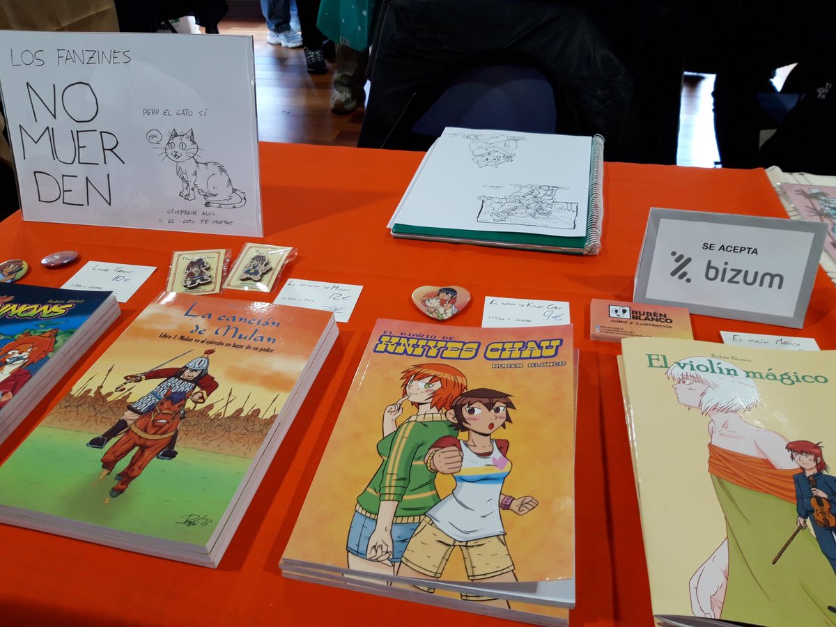 ¡Segundo día del <a href="/FanziMad/">FanziMad</a>! ¡A tope!