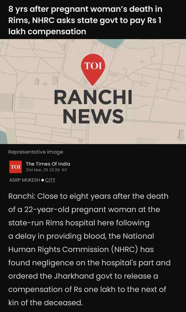 HealthJH01's tweet photo. Do hospitals have a responsibility to ensure the availability of blood, especially for critical patients?
✔️ Yes.

Can a hospital be held accountable for failing to arrange blood?
✔️ Yes.

This isn't about resources alone - it's about accountability &amp; planning
#RightToHealthcare https://t.co/Z92WE0M8Uk