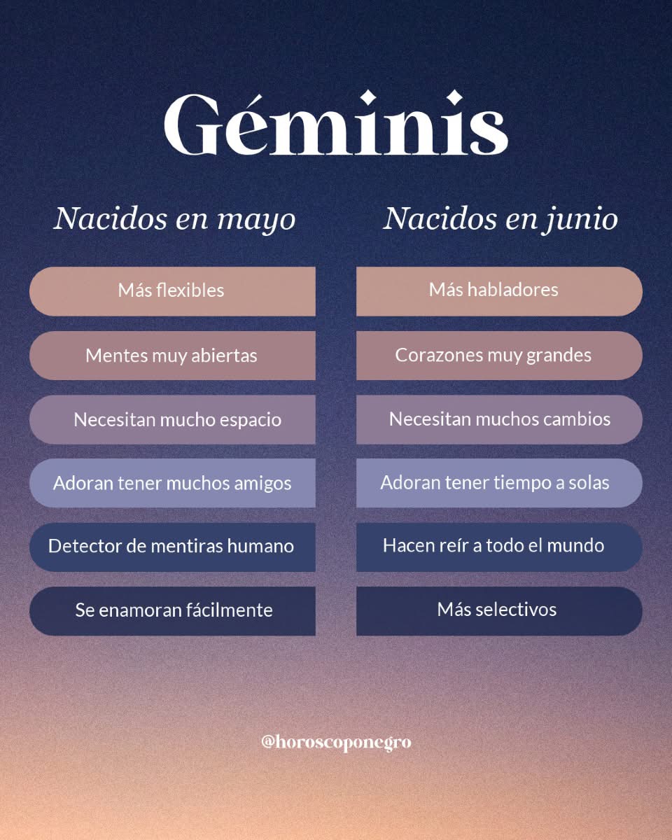 geminis_hn's tweet image. Comenta con un 🖤 si naciste en mayo y con una 🔮 si naciste en junio
