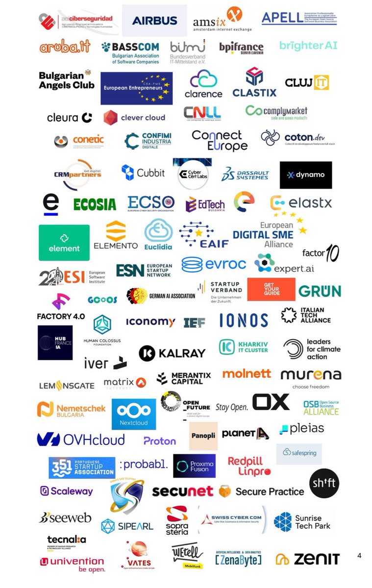 Cristina Caffarra (@caffar3cristina) on Twitter photo Last Monday 100 CEOs of European digital/tech companies wrote to EC <a href="/vonderleyen/">Ursula von der Leyen</a> & <a href="/HennaVirkkunen/">Henna Virkkunen</a> to offer support for a #digital_sovereignty strategy.
The vibe shift in Europe is huge: after Paris, Munich & the Oval Office scenes, with uplift from the German “fiscal Last Monday 100 CEOs of European digital/tech companies wrote to EC <a href="/vonderleyen/">Ursula von der Leyen</a> & <a href="/HennaVirkkunen/">Henna Virkkunen</a> to offer support for a #digital_sovereignty strategy.
The vibe shift in Europe is huge: after Paris, Munich & the Oval Office scenes, with uplift from the German “fiscal