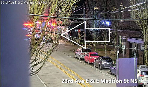 在E.麦迪逊街（E Madison St）的SPD活动。