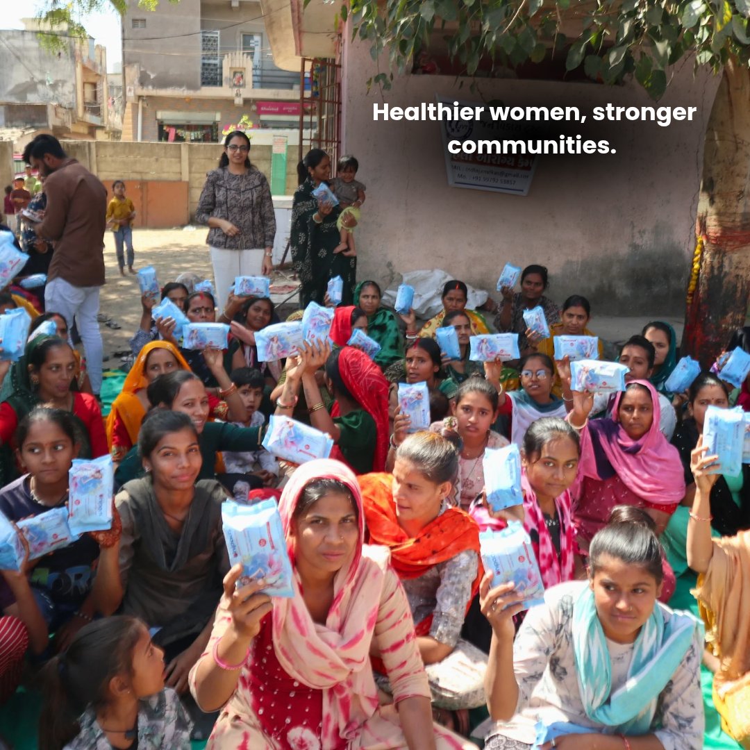 unipads_india's tweet photo. The real struggle was never menstruation—it was silence, stigma, and inaccessibility. With CIE’s support, we turned awareness into action.
This isn’t charity. It’s justice. And we’re just getting started.
#7500Stories #EndTheSilence #DignityForAll https://t.co/6H2zcXzpaY