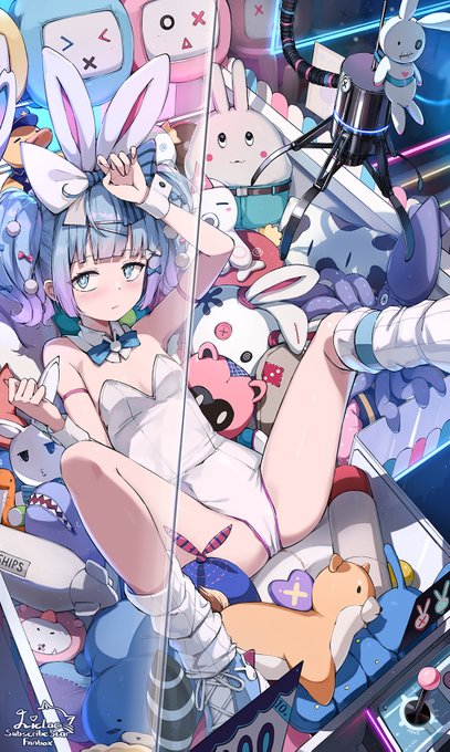 Rabbit in A Crane・クレーンの中にウサギが。。

Character and commission by Ssssaya on Pixiv.
Thank you! She's fun to draw!

Ssssayaさんよりのリクエストやオリキャラ。ありがとうございました!
描くのが楽しかった!
.
.
Fanbox(ファンボックス)/Subscribestar links in bio 