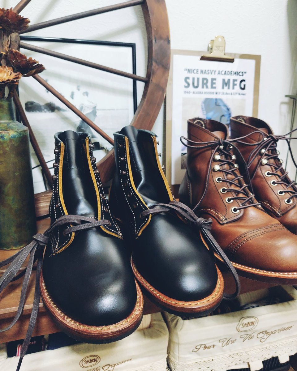 ampun_ampun's tweet photo. 9060プレメンテ完了。
あとは履くだけ😊
#redwing
#redwing9060
#beckmanflatbox
#flatbox
#klondike
#レッドウィング
#レッドウィング9060
#ベックマンフラットボックス
#クロンダイク
#redwing8111
#ironranger
#amberharness
#レッドウィング女子 https://t.co/bLeTTQ08NM