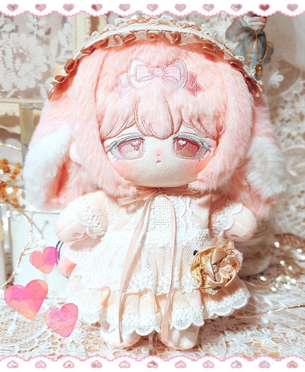 akokina's tweet photo. シュガースイーティー🎀🩰ちゃんお迎えしました🥰ピンクのふわふわのお耳がすごくすごくかわいいです〜😭💕
@Chusom_churing様、M様(@______miu__)、いつもかわいいぬいちゃんをありがとうございます🫶

👗:@butters0515 様
ヘッドドレス:@anna_and_molly 様

#무속성_슈가스위티 https://t.co/dmtdQEnp9I