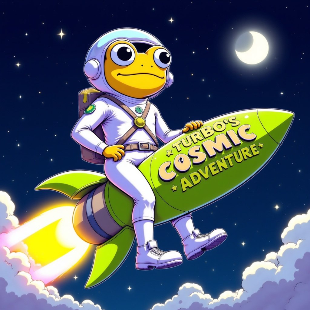 InfinityPoke123's tweet photo. ๐ TURBO IS BLASTING OFF! ๐๐ฅ
Turbo isnโt just another tokenโitโs a movement! The community is strong, the momentum is real, and weโre riding a ROCKET straight to the moon! ๐๐จ
#TurboRocket ๐ | #CryptoMoonshot ๐ | #HoldTheLine ๐ https://t.co/aLK4QdSunv