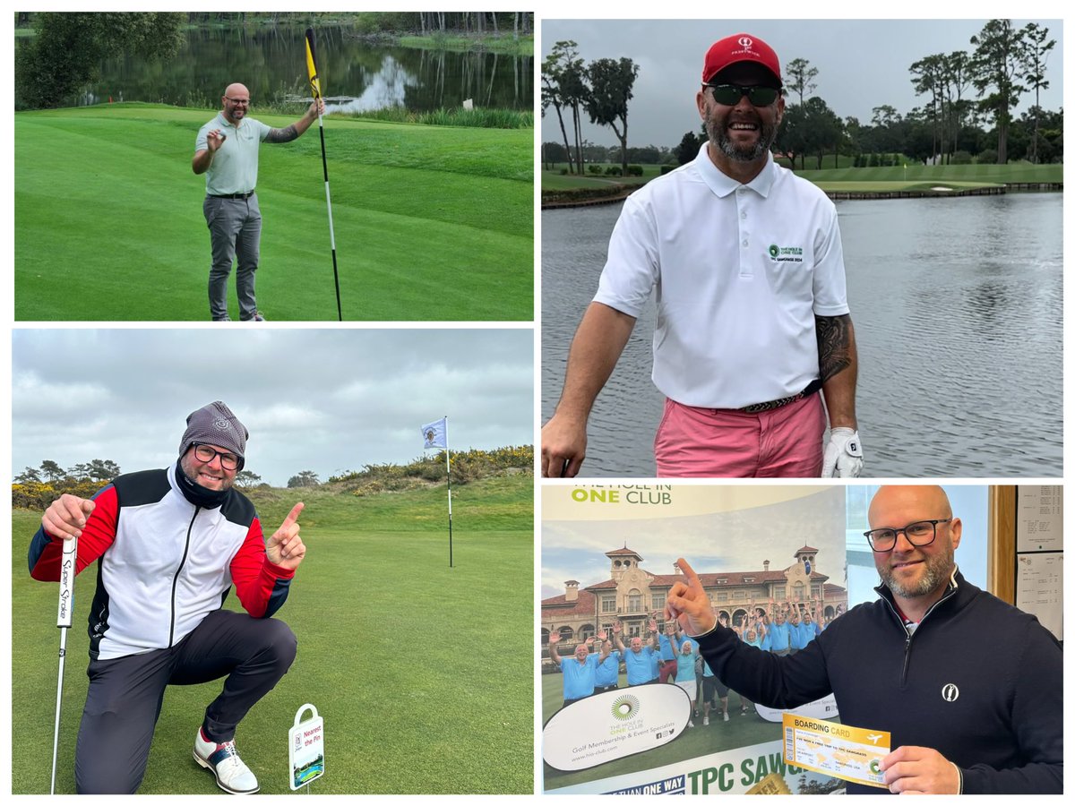 Hole in One Club (@hioclub) on Twitter photo Meet our 2024 HIO-Club Winner Greg Culross from <a href="/BlairgowrieGC/">Blairgowrie GC</a>
โ
Greg joined the HIO-Club for ยฃ10.00
โ
Made an ace in a club competition
โ
Won our Nearest the Pin Qualifying Spot at the National HIO Playoffs
โ
Won the trip of a lifetime to Sawgrass
Only 1 shot away ๐ค Meet our 2024 HIO-Club Winner Greg Culross from <a href="/BlairgowrieGC/">Blairgowrie GC</a>
โ
Greg joined the HIO-Club for ยฃ10.00
โ
Made an ace in a club competition
โ
Won our Nearest the Pin Qualifying Spot at the National HIO Playoffs
โ
Won the trip of a lifetime to Sawgrass
Only 1 shot away ๐ค