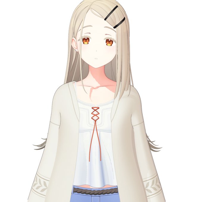 昨日は保存してなくて
作業3時間が消え去りましたが
なんとかここまでできました～🤗
Blender君はまれに良く落ちますね😭
上着をもう少し良い感じに作りたいですが
難しいですね～😇 