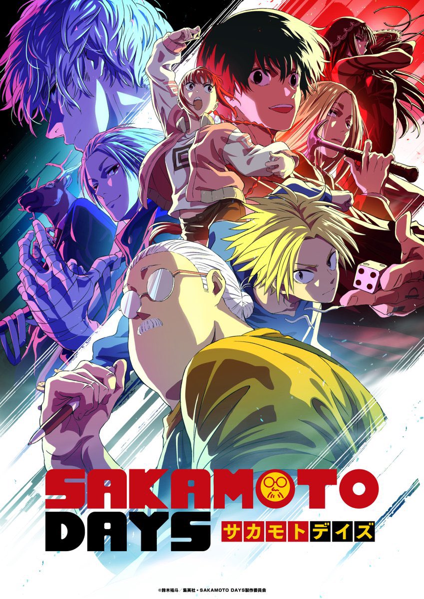 【New Key Visual】
SAKAMOTO DAYS Part 2
Scheduled for July 2025! 
#AJ2025 #AnimeJapan

✨More: animetv-jp.net/news/sakamoto-…