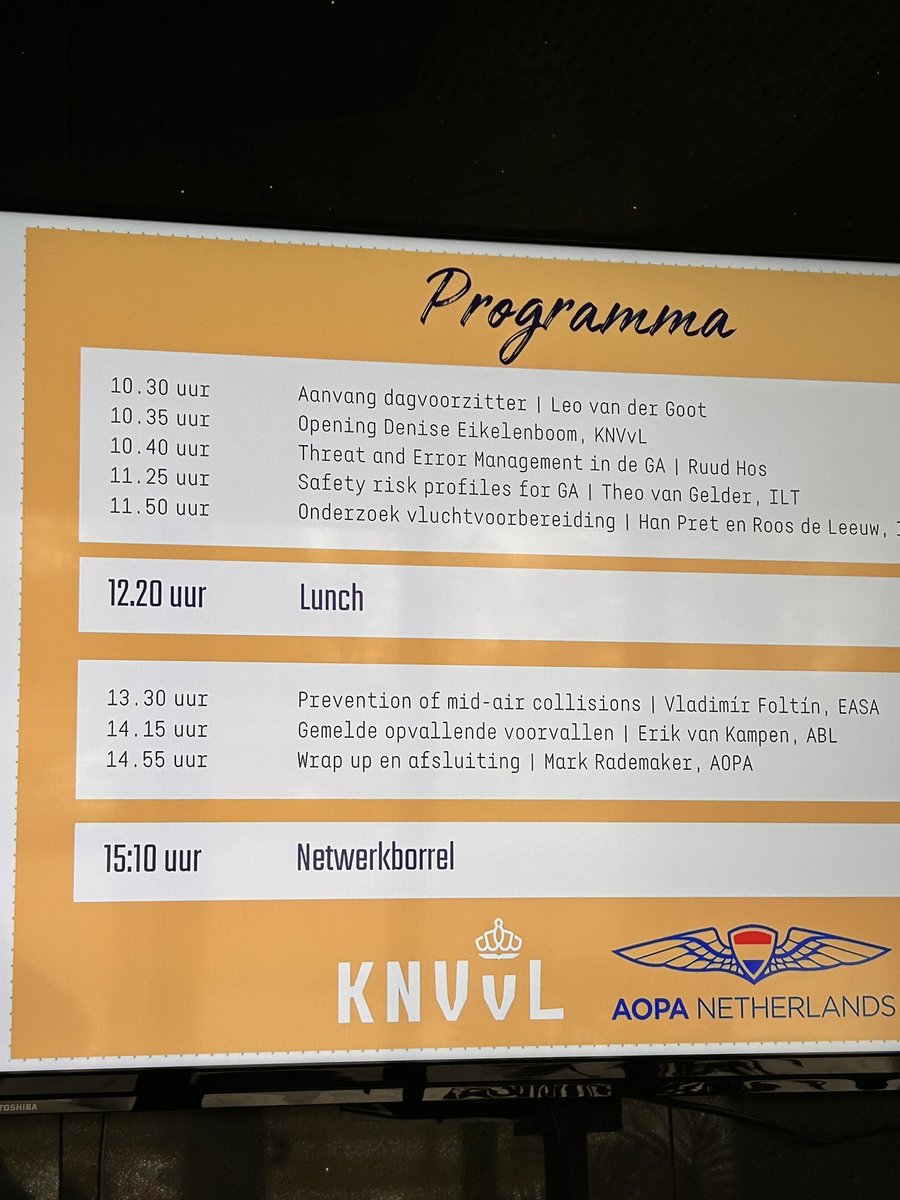 AOPA Netherlands tweet media