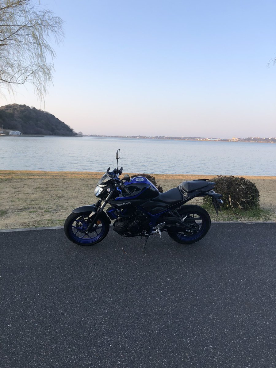GH417's tweet photo. 久し���りのバイク🏍️

#MT-25 https://t.co/ZfWxTq0iZP