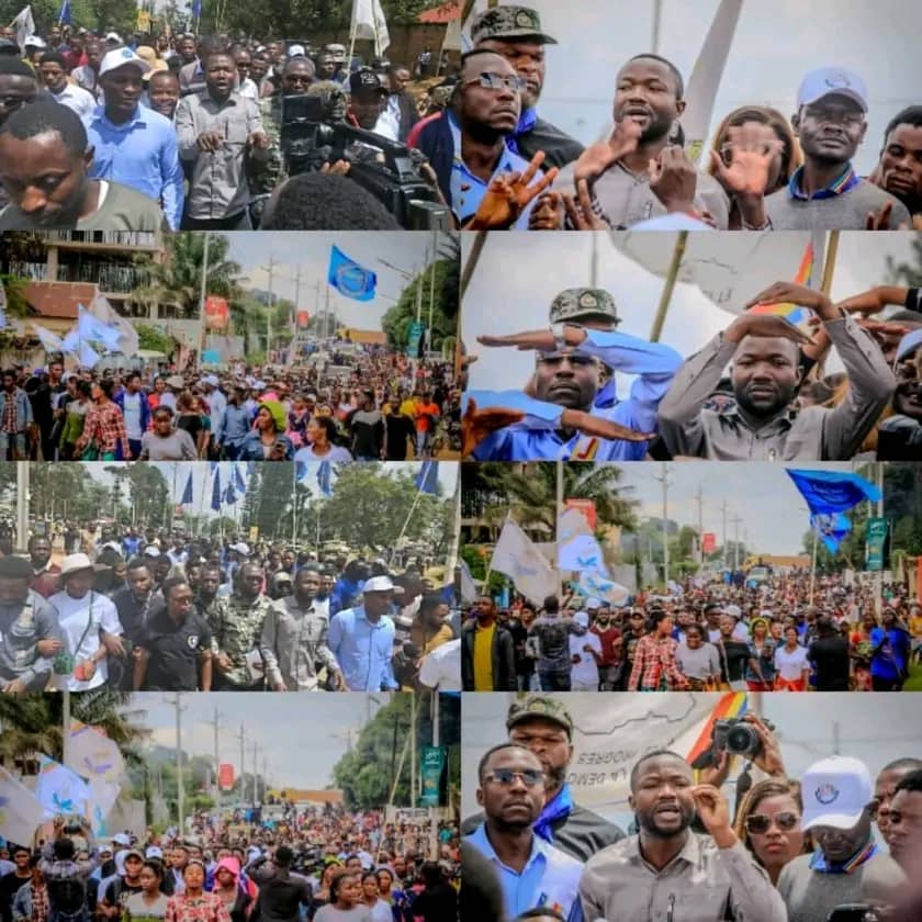 MuilaChristian's tweet photo. L’histoire gardera en mémoire non seulement cet événement mais aussi la détermination et la solidarité des habitants de Kolwezi pour soutenir la candidature de FIFI MASUKA au poste de Gouverneur. Et se souviendra du soutien indéfectible de Mtre TRÉSOR MAHAMBA envers son autorité https://t.co/k4jf7cEFT8