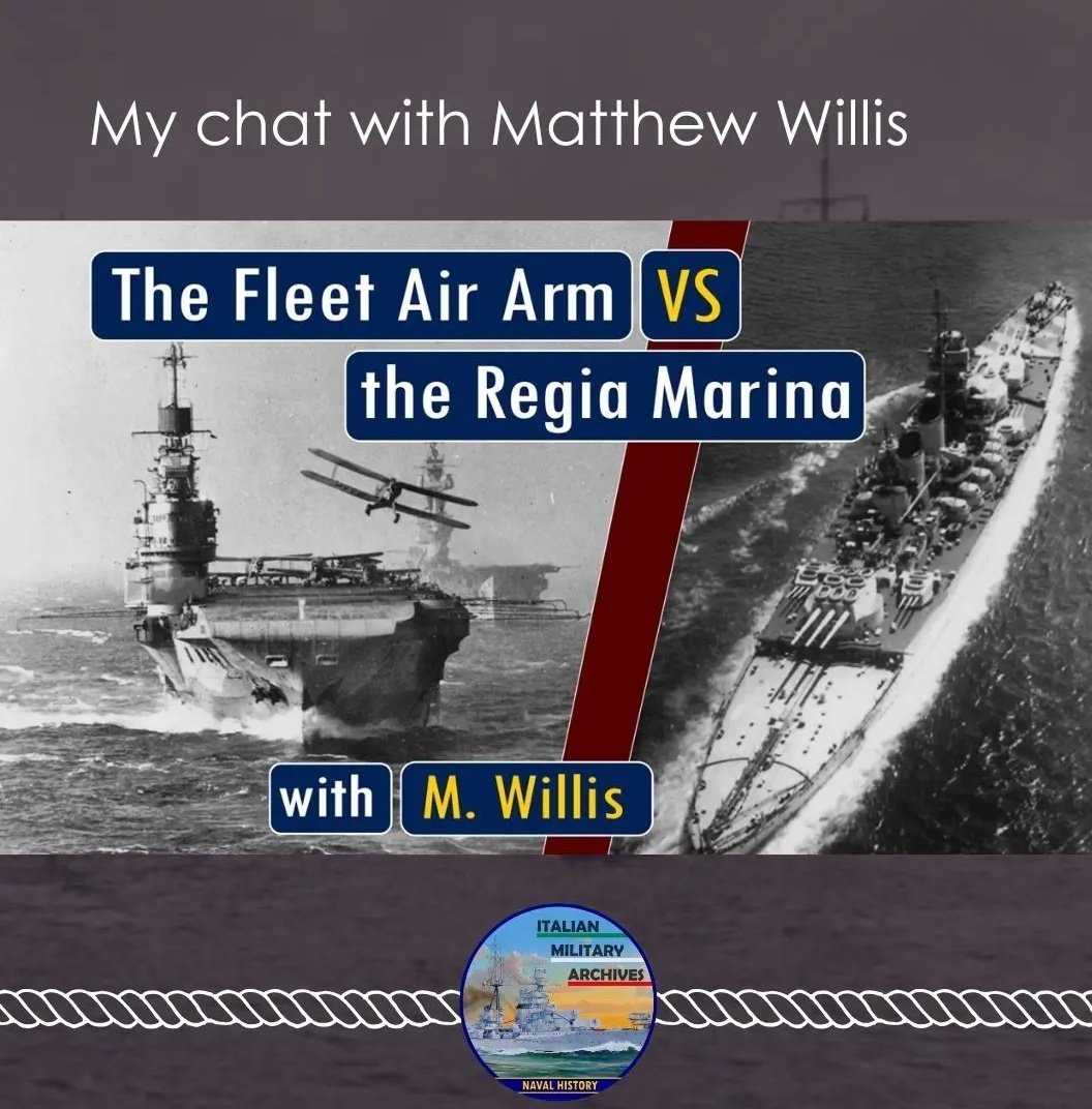 In this re-uploaded video I had a nice discussion with Matthew Willis about the Fleet Aor Arm operations against the #RegiaMarina in #ww2 
youtu.be/tYWNgjNgdLE?si…