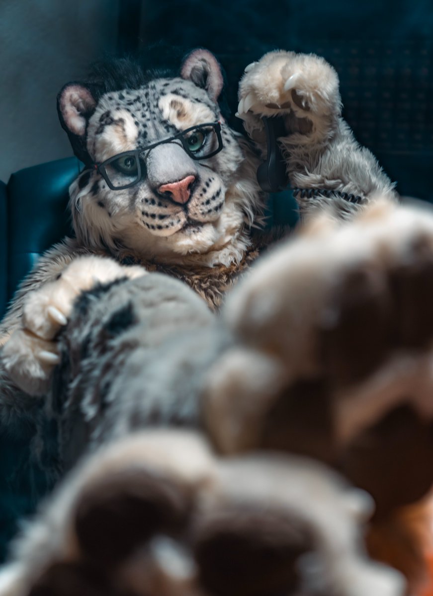 I'm on the phone this #Caturday discussing some very important snep business.
What specifically, you may ask? Well, wouldn't you like to know...

🪡: <a href="/Beetlefursuits/">Beetlecat.bsky.social</a> 
📸: <a href="/ChatahSpots/">Ｍｉｇｏ💢｜Chatah🏖☀️</a>