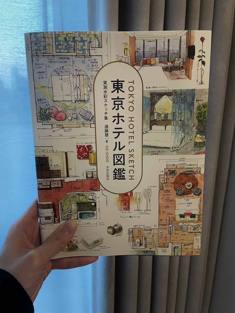 『東京ホテル図鑑』
ホテル、建築、アートに興味ある人におすすめ。