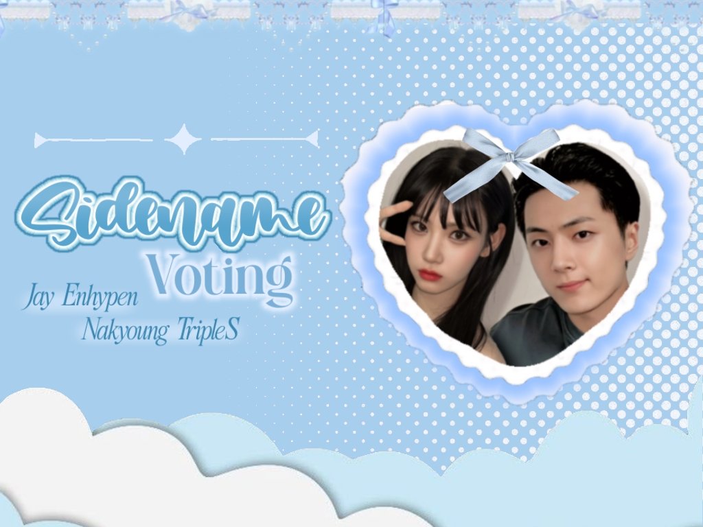 navillerrq's tweet photo. hello! me and @asteroville have a ship and they don't have a sidename yet. then we made sidenames for them and were confused to choose this decision. so, can you guys help us to decide what sn is suitable for this ship?

rt, like &amp; vote are really apreciate, by🥺✋🏻💖 https://t.co/ZKUkrUwKMi