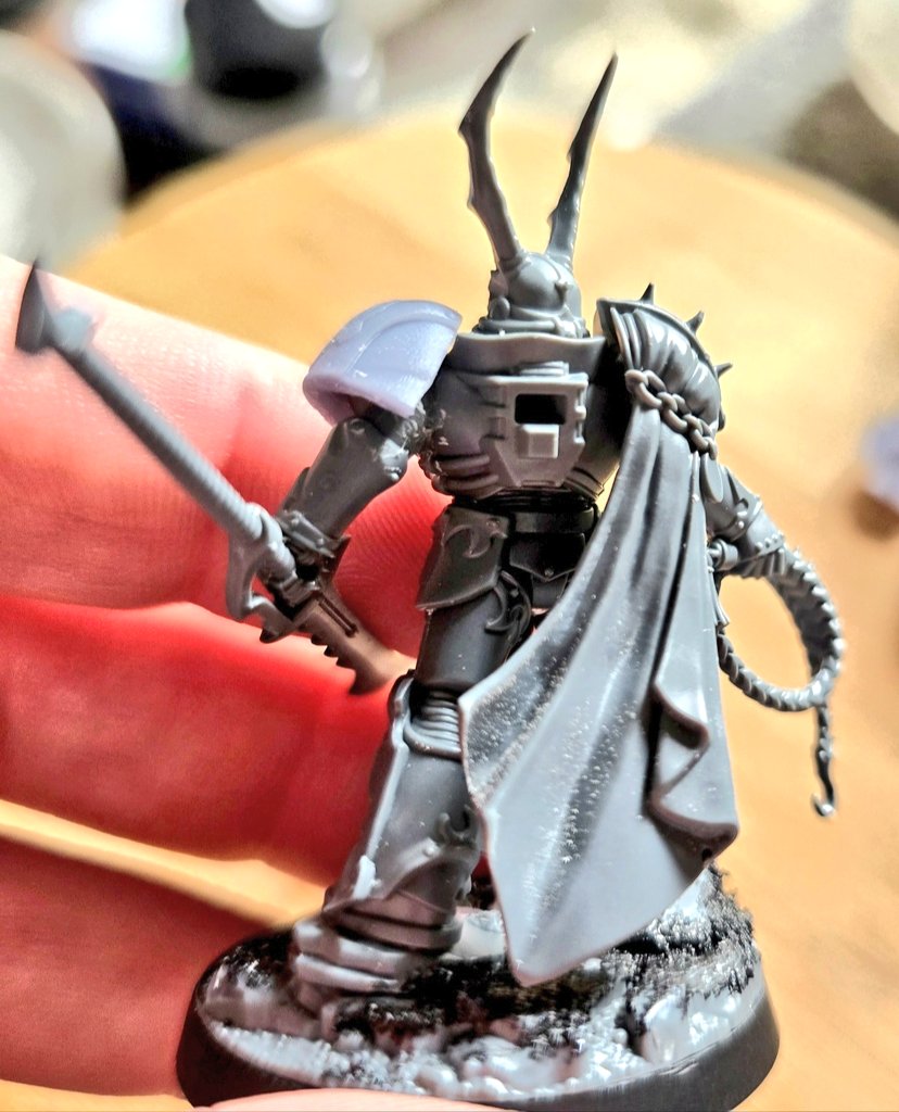 Lancer Chris 🏴 (@tatters1717) on Twitter photo I'm going for a Black Legion Warband for my Emperor's Children, with the idea that I can then do Black Legion World Eaters, Sons etc etc going forward.
So, mixing in a few generic/custom parts and trimming that cloak for starters on the Lord.
<a href="/warhammer/">Warhammer Official</a> #WarhammerCommunity #40k I'm going for a Black Legion Warband for my Emperor's Children, with the idea that I can then do Black Legion World Eaters, Sons etc etc going forward.
So, mixing in a few generic/custom parts and trimming that cloak for starters on the Lord.
<a href="/warhammer/">Warhammer Official</a> #WarhammerCommunity #40k
