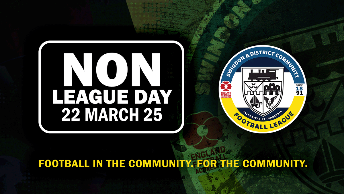 Show your support on Non-League Day 2024-25 / Full list of S&amp;DCFL fixtures at: swindondistrictfootballleague.co.uk/show-your-supp…  #NonleagueDay
