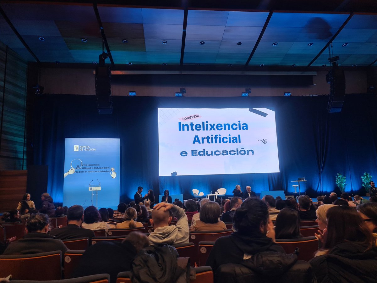 <a href="/CAFIgalicia/">CAFI</a> A piques de dar comezo o Congreso de IA - retos e oportunidaxes
#CAFI_educaciondixital
Seguemos [in]formándonos
#aprendizaxecontinuo #lifelonglearning