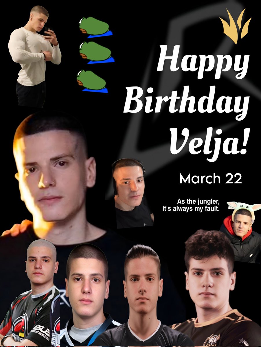 Happy Birthday to the Menace in the Jungle!! 🥳

Leave your wishes to Velja below in the comments.