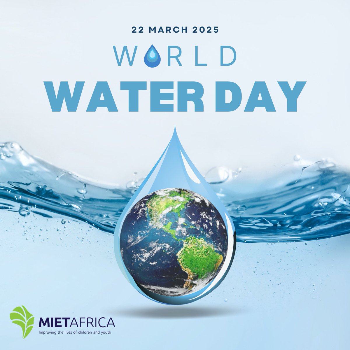On World Water Day, let’s empower young people to be changemakers in water conservation! Their voices, ideas and actions are key to securing a sustainable future. Every drop counts—let’s make them count together!
