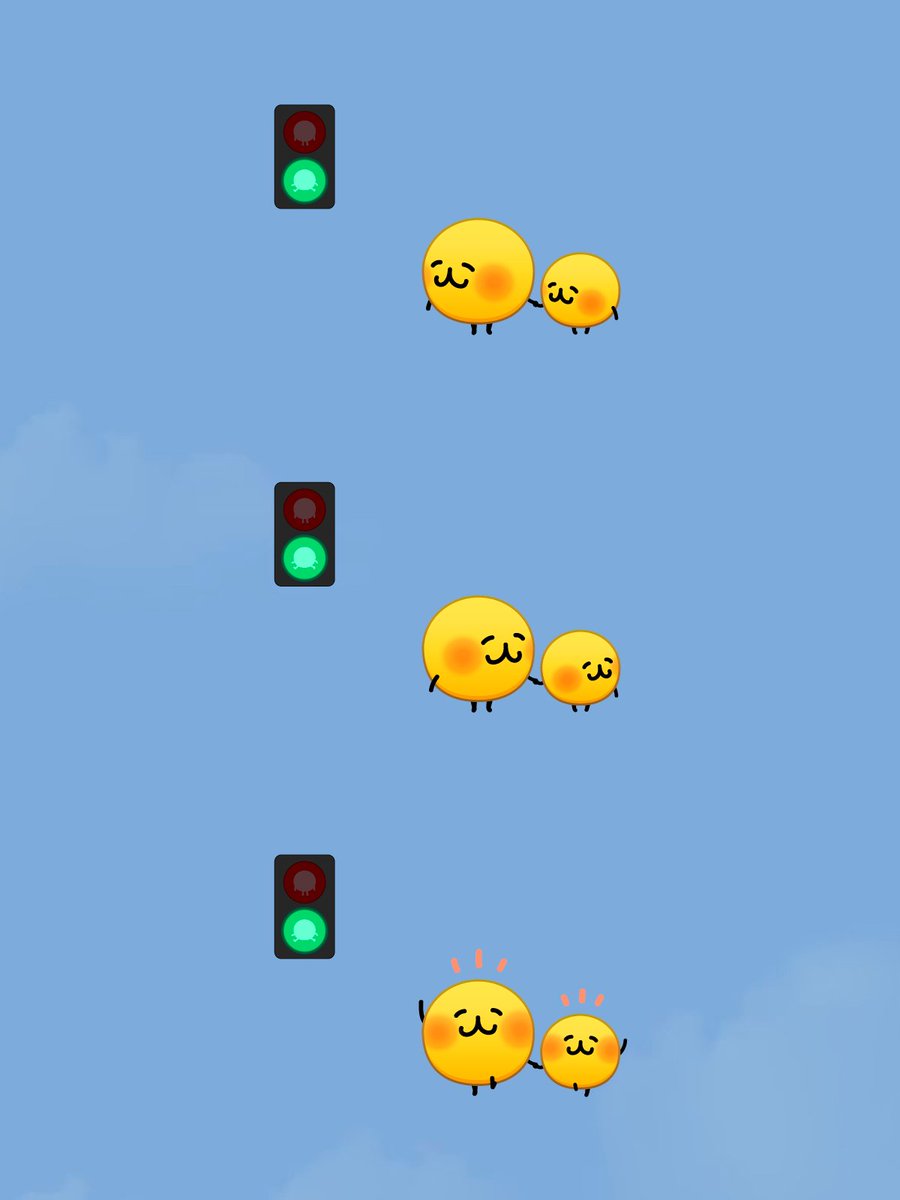 Post by えもじの子(仮) on X: 🚦🟡○