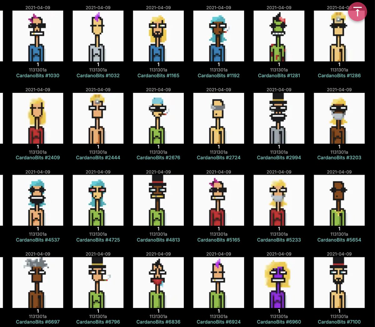 Agent Badger (@badgeragent) on Twitter photo I see many ETHers talking about <a href="/cryptopunksnfts/">CryptoPunks</a> as a strategic crypto reserve. I say well done to you all ๐
On Cardano we do it with Cardanobits, first 8 bit on ADA <a href="/CardanoBits/">CardanoBits ๐พ</a> <a href="/CbitArmy/">CbitArmy</a>
<a href="/SamuraiSpirit88/">Thorโฉ</a> <a href="/punksOTC/">Punks OTC</a> <a href="/IDerech/">Derech ๐ด</a> <a href="/ross_dallbricht/">ross</a> <a href="/banksfucks/">2 BLICKY RICKY</a> <a href="/oldschool711/">OldSchoolFromTexas</a> I see many ETHers talking about <a href="/cryptopunksnfts/">CryptoPunks</a> as a strategic crypto reserve. I say well done to you all ๐
On Cardano we do it with Cardanobits, first 8 bit on ADA <a href="/CardanoBits/">CardanoBits ๐พ</a> <a href="/CbitArmy/">CbitArmy</a>
<a href="/SamuraiSpirit88/">Thorโฉ</a> <a href="/punksOTC/">Punks OTC</a> <a href="/IDerech/">Derech ๐ด</a> <a href="/ross_dallbricht/">ross</a> <a href="/banksfucks/">2 BLICKY RICKY</a> <a href="/oldschool711/">OldSchoolFromTexas</a>