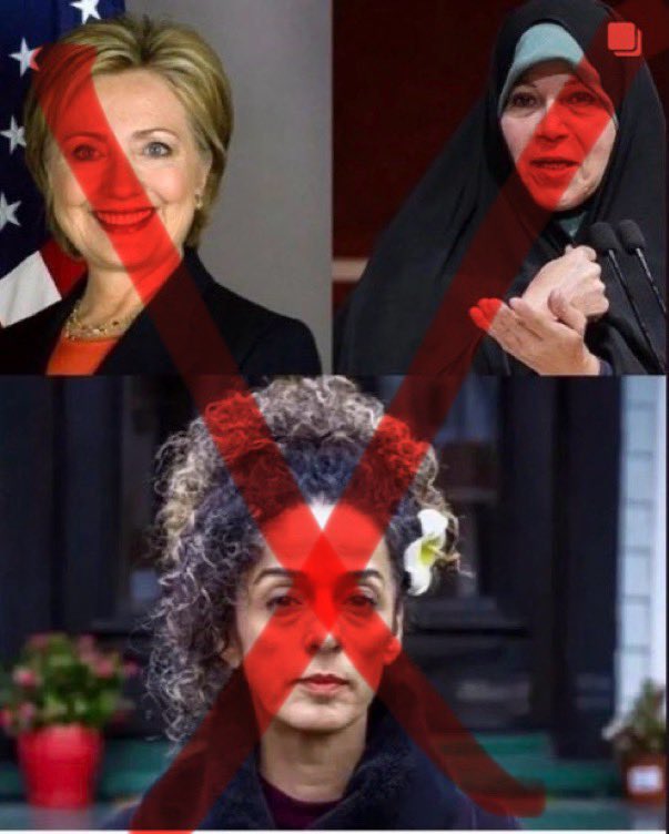 hashemasa's tweet photo. @SecRubio @AlinejadMasih @POTUS I never expected that you can be this much ignorant! 👎👎👎

She’s Democrats and the Islamic Republic puppet. https://t.co/unAsOZ3dsT