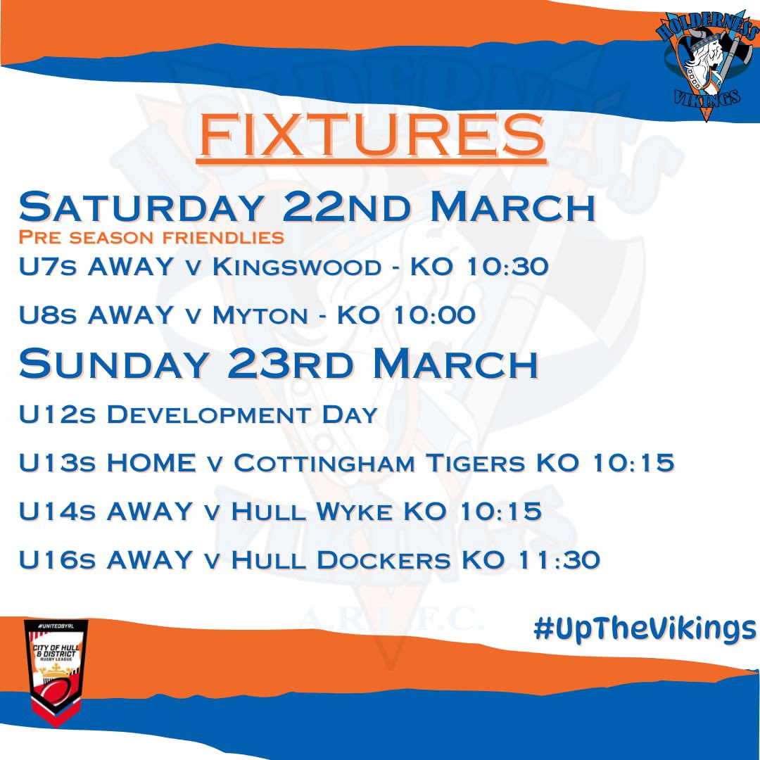 🔶🔷WEEKEND FIXTURES🔷🔶