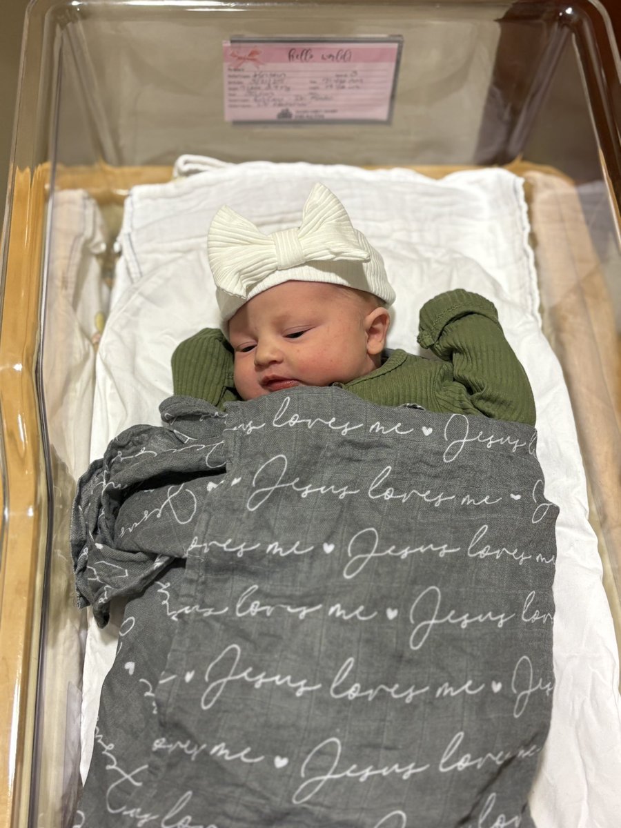 Sliger Family of 4!

Ella Kate Sliger 

Born 7:46 AM
7lbs 3 oz
19.5 in 

We’re incredibly blessed and grateful that everyone is safe and healthy!