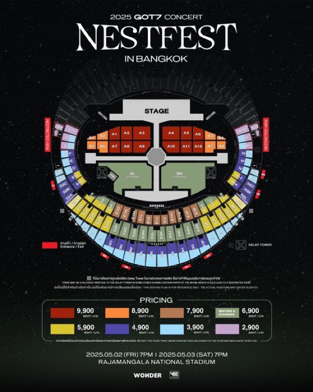 Natcha_thp's tweet photo. รับกด #GOT7_NESTFESTinBKK
10คิว มัดจำ200/ใบ (1คิว/2ใบ) 
***ไม่รับ 9900-8900*** ไม่ฟิกโหน
ราคากดเริ่มต้น600-1500฿(ไม่รวมค่าธรรมเนียม) เปิดรับคิวDM 18.00น. 
***กดคอนเฉพาะกิจ***
คนได้คิวทักหลัง19.00เพื่อชำระมัดจำ https://t.co/sfCtsR30Gp