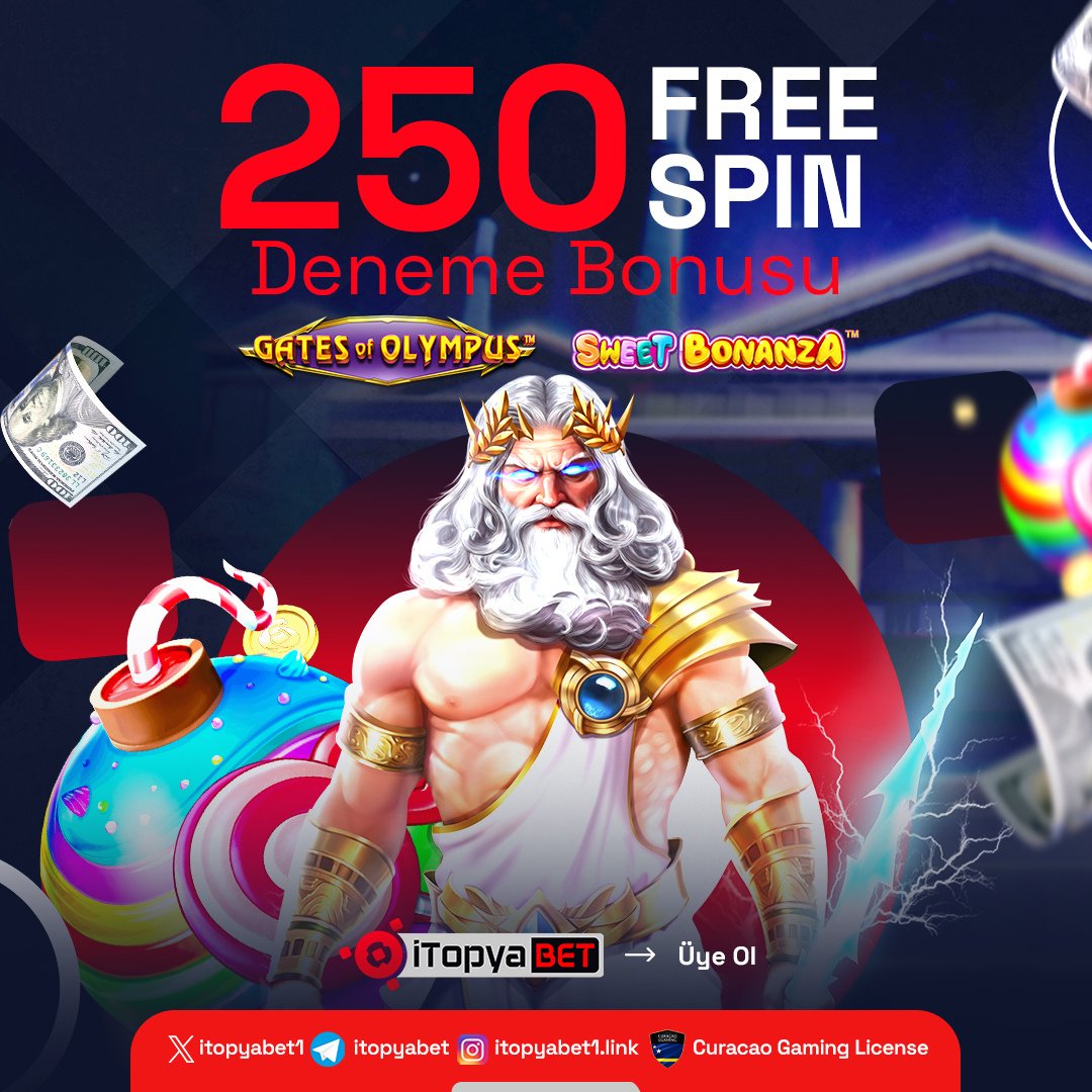 ⚡ 250 FREE SPIN FIRSATI! ⚡

🎰 Gates of Olympus &amp; Sweet Bonanza'da şansını dene!
💥 Ücretsiz 250 Spin kazanmak için hemen üye ol!

📌 itopyabet1 | itopyabet | itopyabet1.link
#FreeSpin #BonusFırsatı #GatesOfOlympus #SweetBonanza