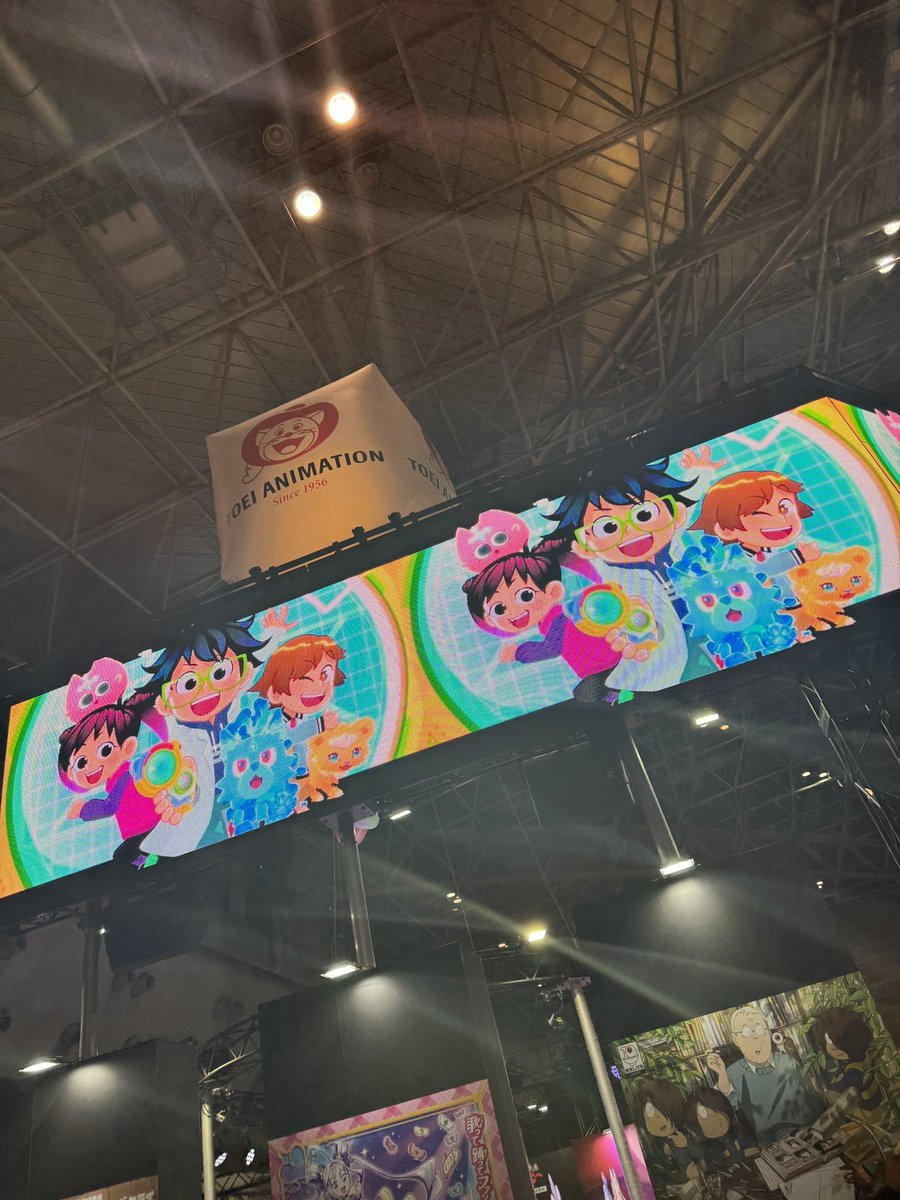 air_skyblue's tweet image. AnimeJapan！#ELEMON も！
頭上から聴き覚えのある曲が聴こえてびっくり