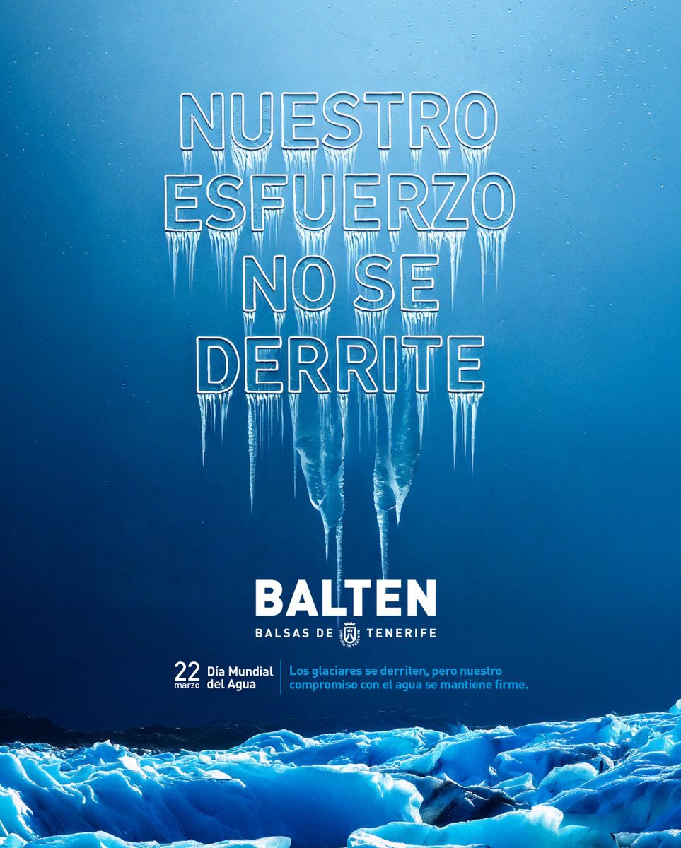 Hoy, 22 de marzo, celebramos el “Día Mundial del Agua” y desde #BALTEN queremos lanzar un mensaje de compromiso firme con el uso responsable y sostenible del agua, poniendo todo nuestro esfuerzo en una gestión eficiente y responsable.

Feliz #DiaMundialdelAgua