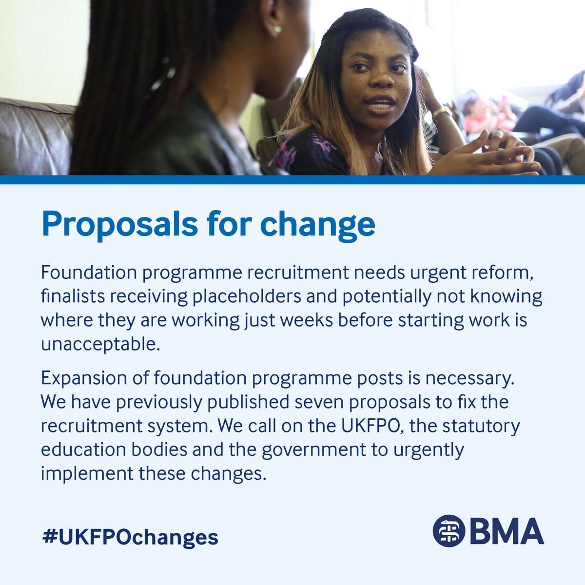 BMAstudents's tweet photo. This week hundreds of finalists were given placeholder allocations for the foundation programme, this is unacceptable. The government MUST now guarantee they ALL receive their allocation at least 8 weeks before their start date. 
 
Find out more https://t.co/rh7yjMbKOu https://t.co/ksNC17xZXu