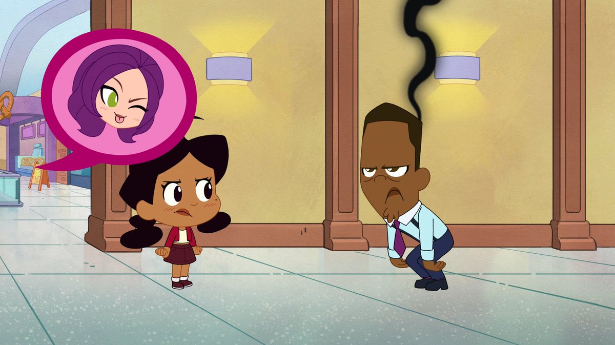 nateb39007's tweet photo. It's great to have Mal handle Penny's daddy issues lol
#TheProudFamily #Chibiverse #Decendants https://t.co/P4jD5NsIov