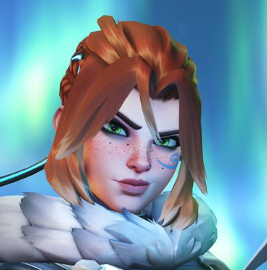 Novashee's tweet photo. It looks like they literally copied cassie from paladins. The same eye colour, hair colour, and the freckles, even the same gun. Is this on purpose? https://t.co/AWI5ULvwBG