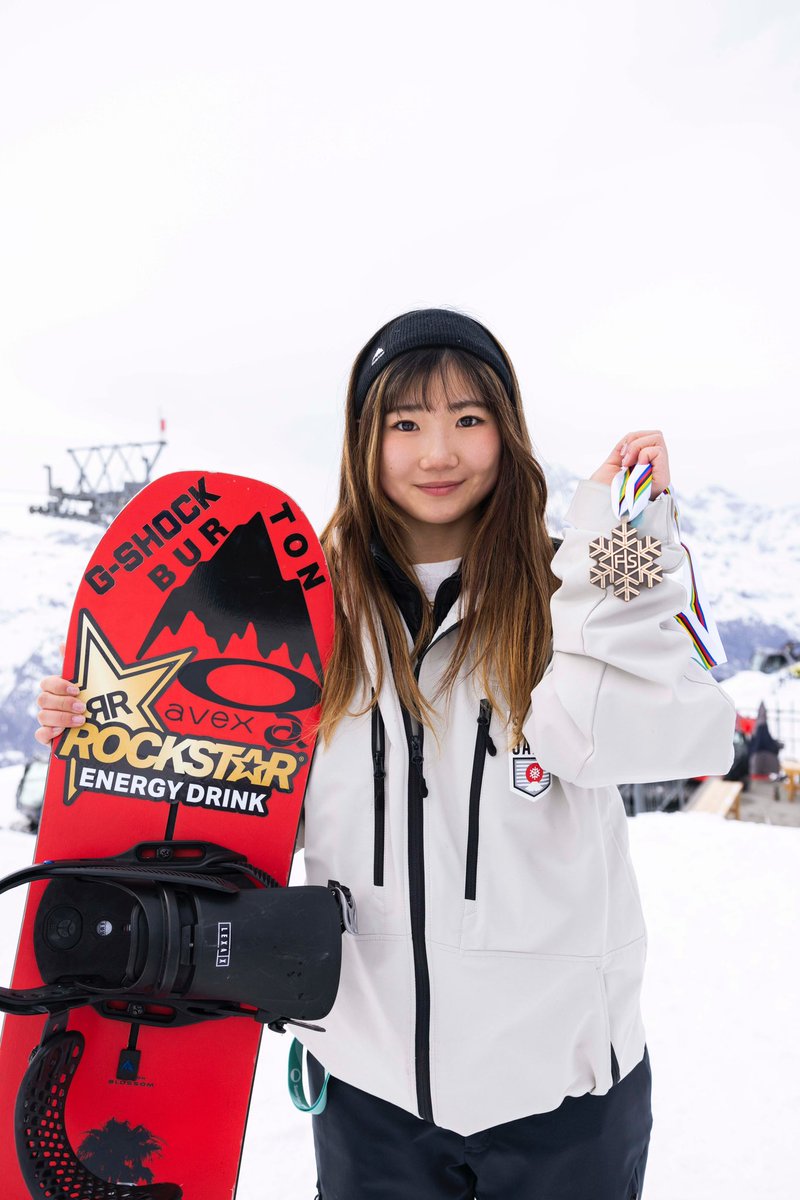 世界選手権スロープ3位でした🙂‍↕️ 世界選手権は何回か経験があった