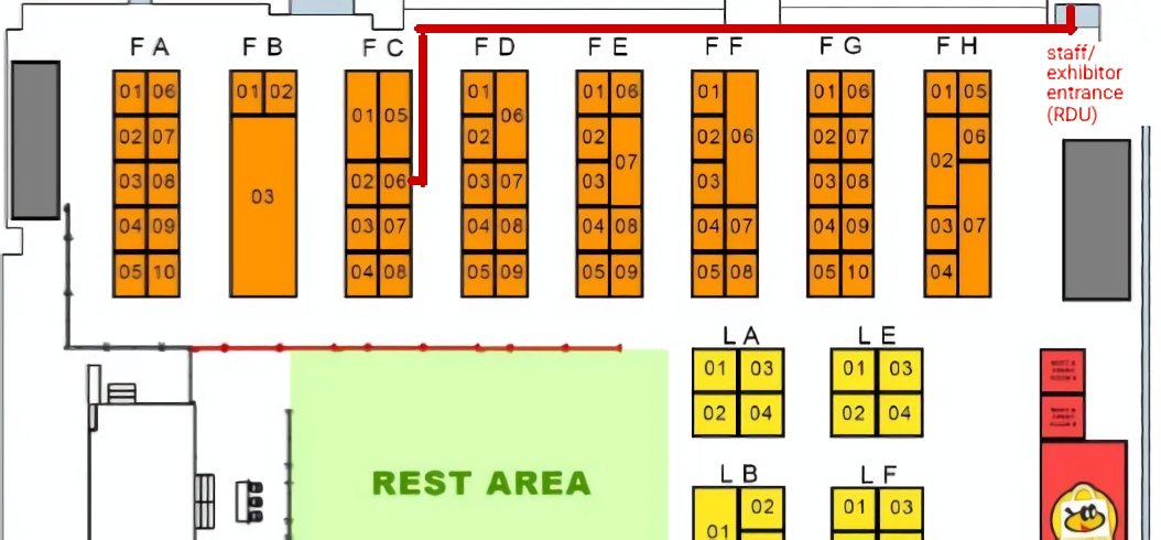 [pls rt #coscarni2025 #cosplaycarnival2025] 

hi anyone at coscarni!! if you have seen my phone, please contact me and let me know since it's lost atm. the route in the picture was where it was last seen.
