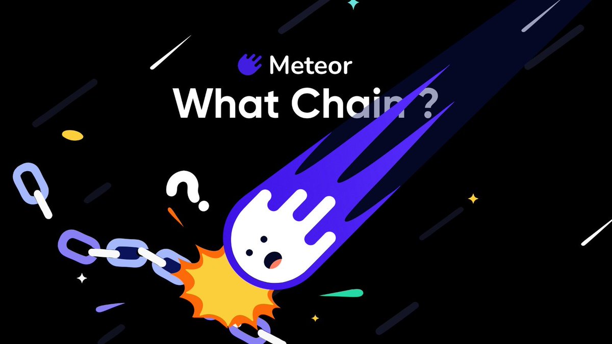 Looking to expand the capabilities of Meteor's Bridge☄️

Comment chain you like us to support and your first transaction of using our bridge 

We'll randomly select 5 degens to receive $10 USDT each👻