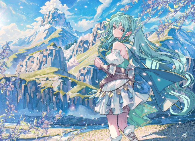 「始まりの地」 #奏の森リゾート #初音ミク #かなでの森ミク