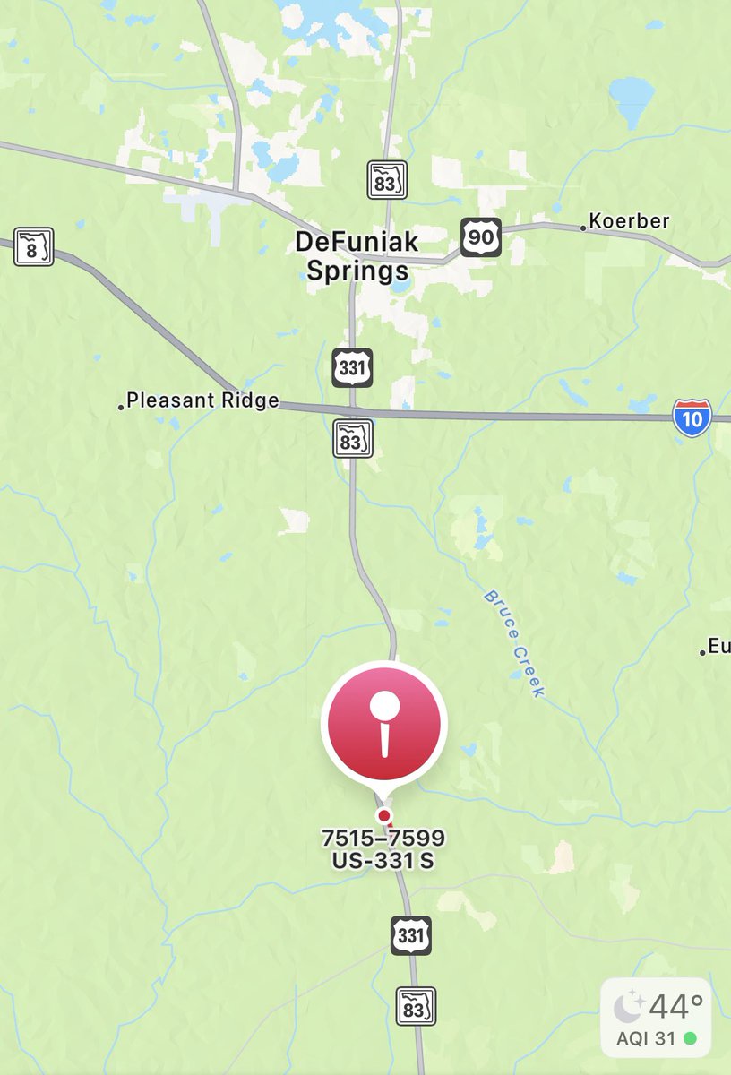 TRAFFIC CRASH BLOCKING NORTHBOUND 331 S NEAR WAGON WHEEL ROAD IN DEFUNIAK SPRINGS

<a href="/WCSOFL/">Walton Co. Sheriff</a> is on scene of a multi-vehicle crash that is blocking both northbound lanes of 331 S just north of Wagon Wheel Road.

Drivers are asked to use caution and expect delays in the area.