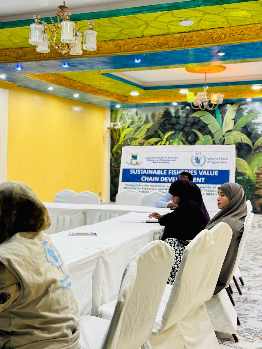 Ministry Of Fisheries & Blue Economy Jubaland (@mofbejl) on Twitter photo The @MoFBE_JL, with support from <a href="/WFP/">World Food Programme</a>, has successfully concluded a 10-day training on M&E in Kismayo.
12 staff are now equipped with key skills to support fisheries data collection
Thanks to <a href="/WFP/">World Food Programme</a> for strengthening sustainable fisheries management. The @MoFBE_JL, with support from <a href="/WFP/">World Food Programme</a>, has successfully concluded a 10-day training on M&E in Kismayo.
12 staff are now equipped with key skills to support fisheries data collection
Thanks to <a href="/WFP/">World Food Programme</a> for strengthening sustainable fisheries management.